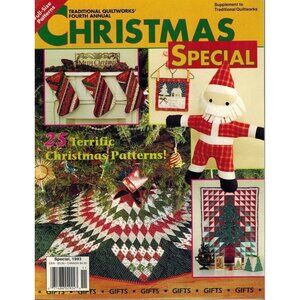 TRADITIONAL QUILTWORKS' FOURTH ANNUAL CHRISTMAS SPECIAL MAGAZINE 1993